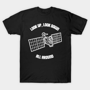 Look Up, Look Down All Around - Satellite - Dave Matthews Band T-Shirt